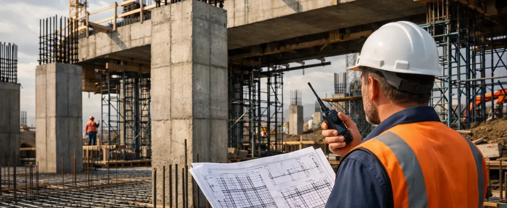 ingeniería civil técnica aplicada en cimentación de obra moderna